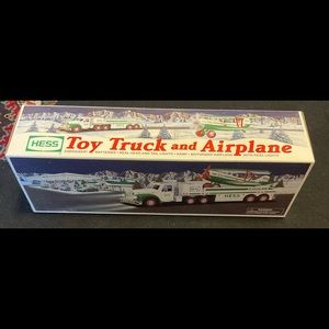 HESS TOY TRUCK AND AIRPLANE